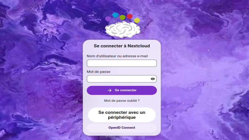 Mon nextcloud